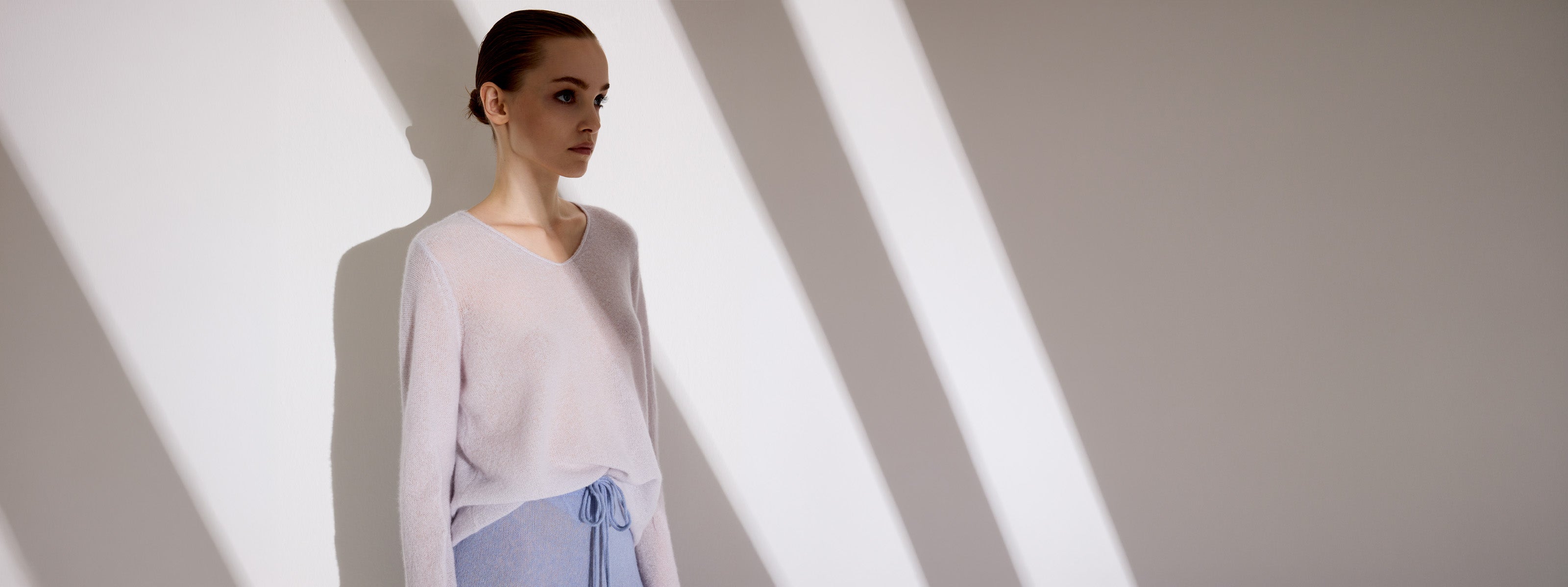 V-Ausschnitt Pullover