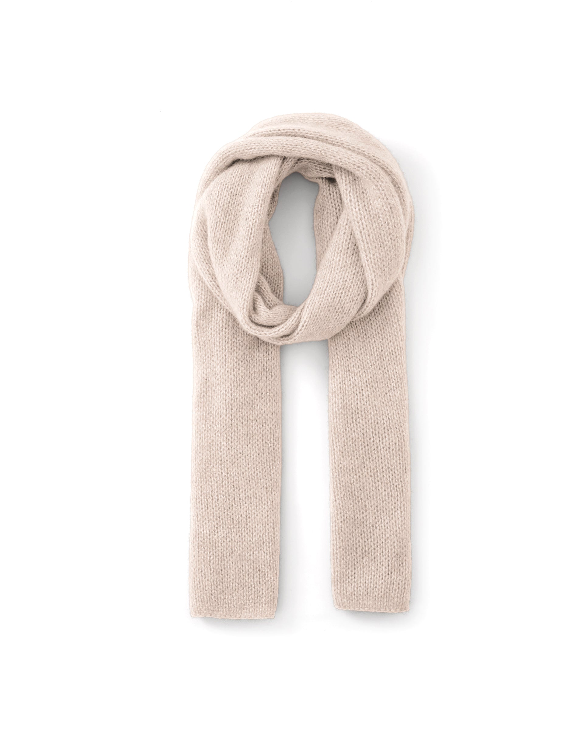 Damen Schal aus 75 % Kaschmir und 25 % Seide in Wheat – glatt und locker gestrickter Schal mit weicher, fließender Haptik. Das zeitlose Design überzeugt durch seine leichte Optik und vielseitigen Stylingmöglichkeiten.