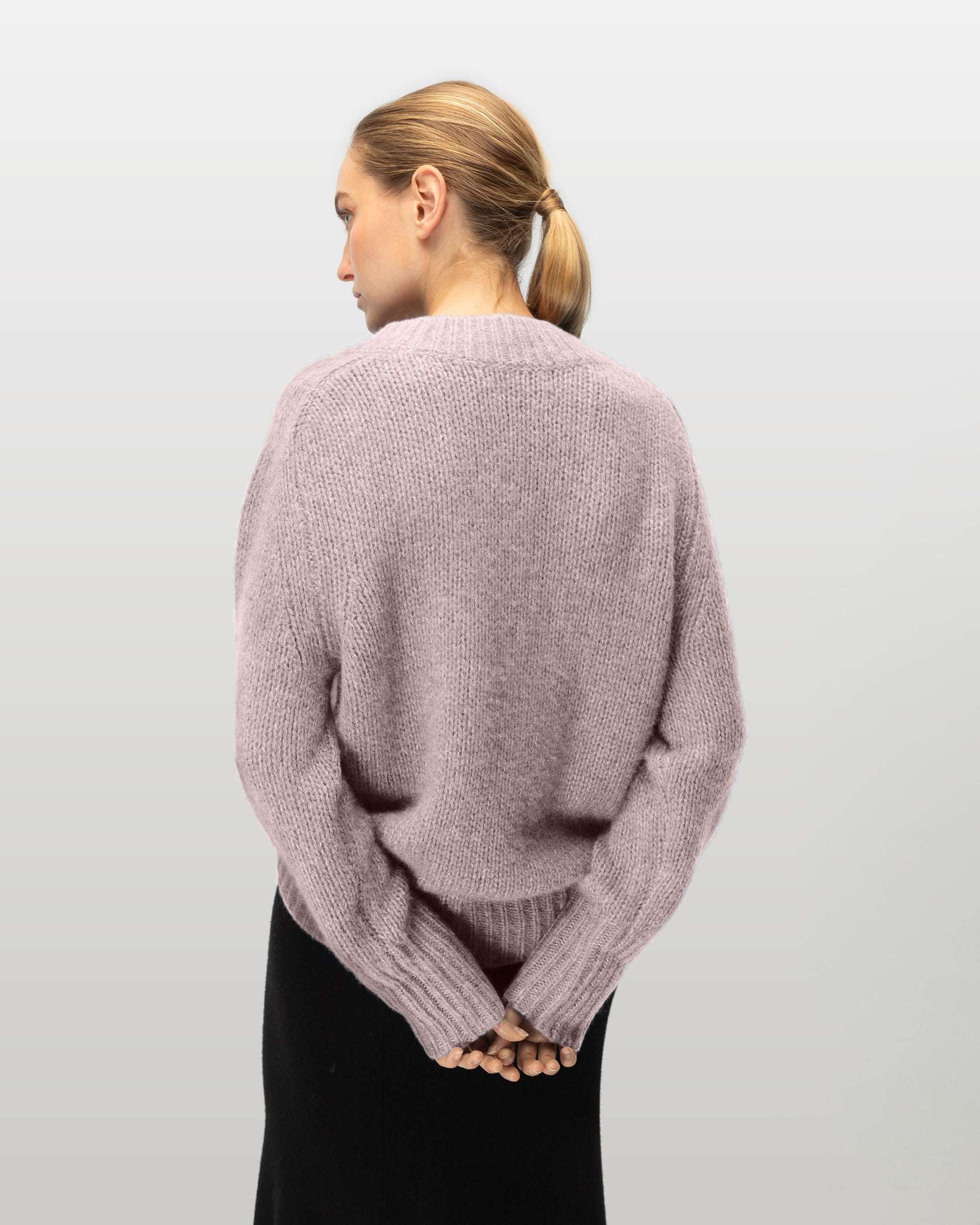 CLARA FW2024A012 Cashmere Silk CARIBOU