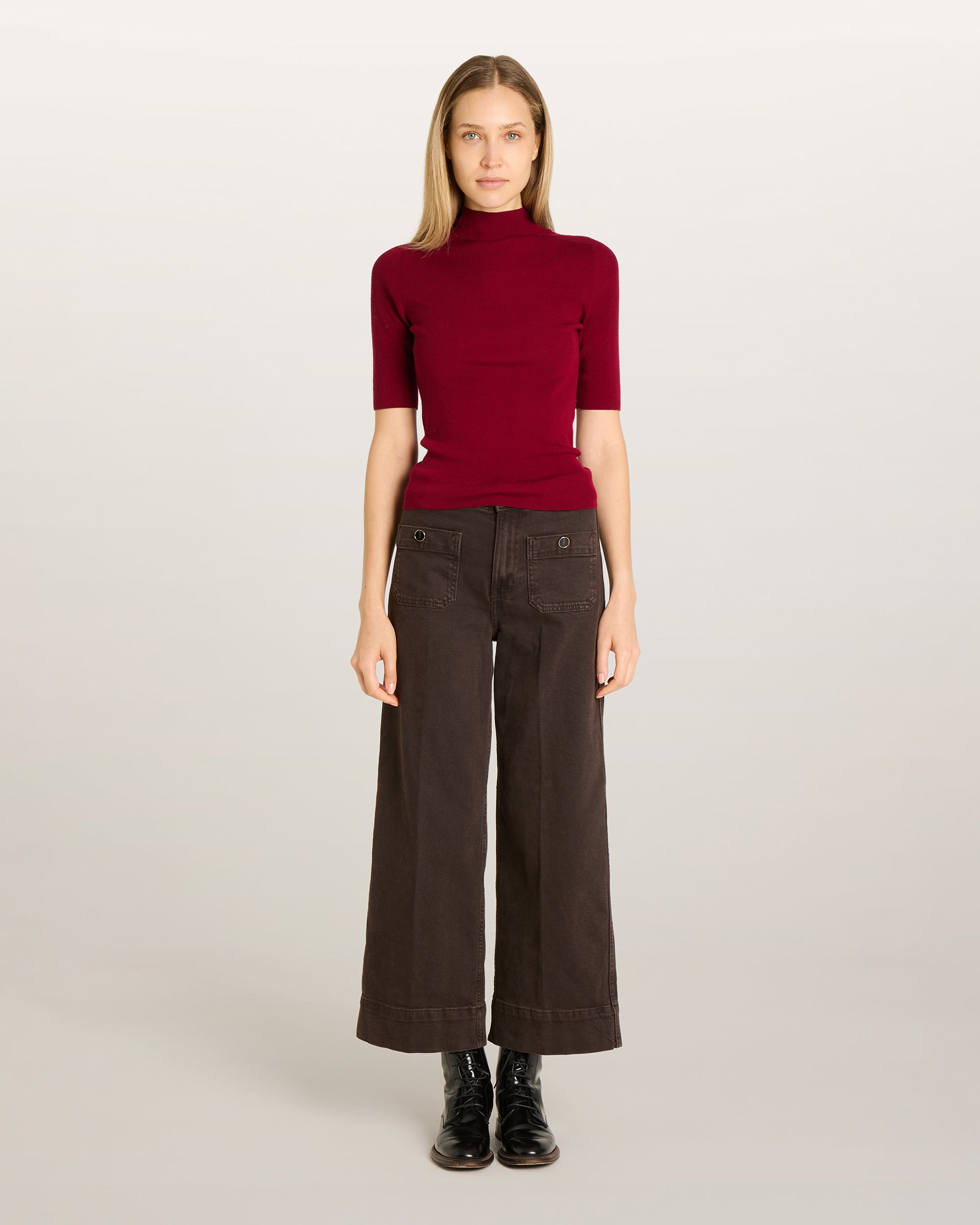 EXBURY Half arm pullover