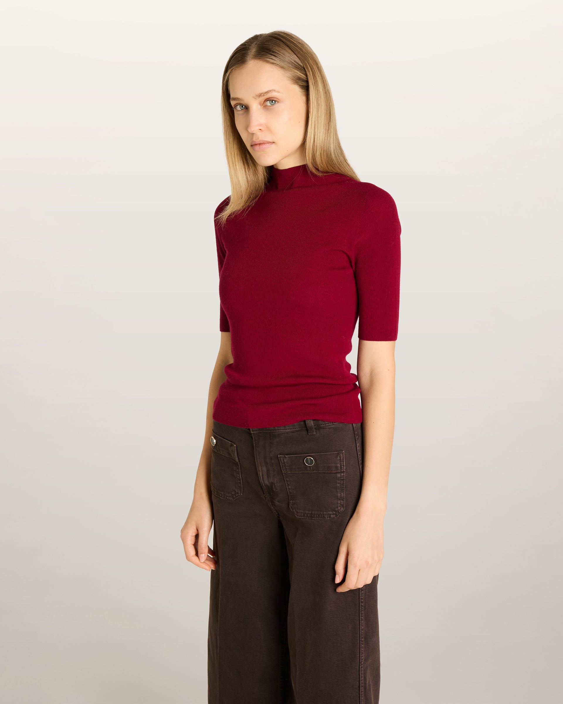 EXBURY Half arm pullover