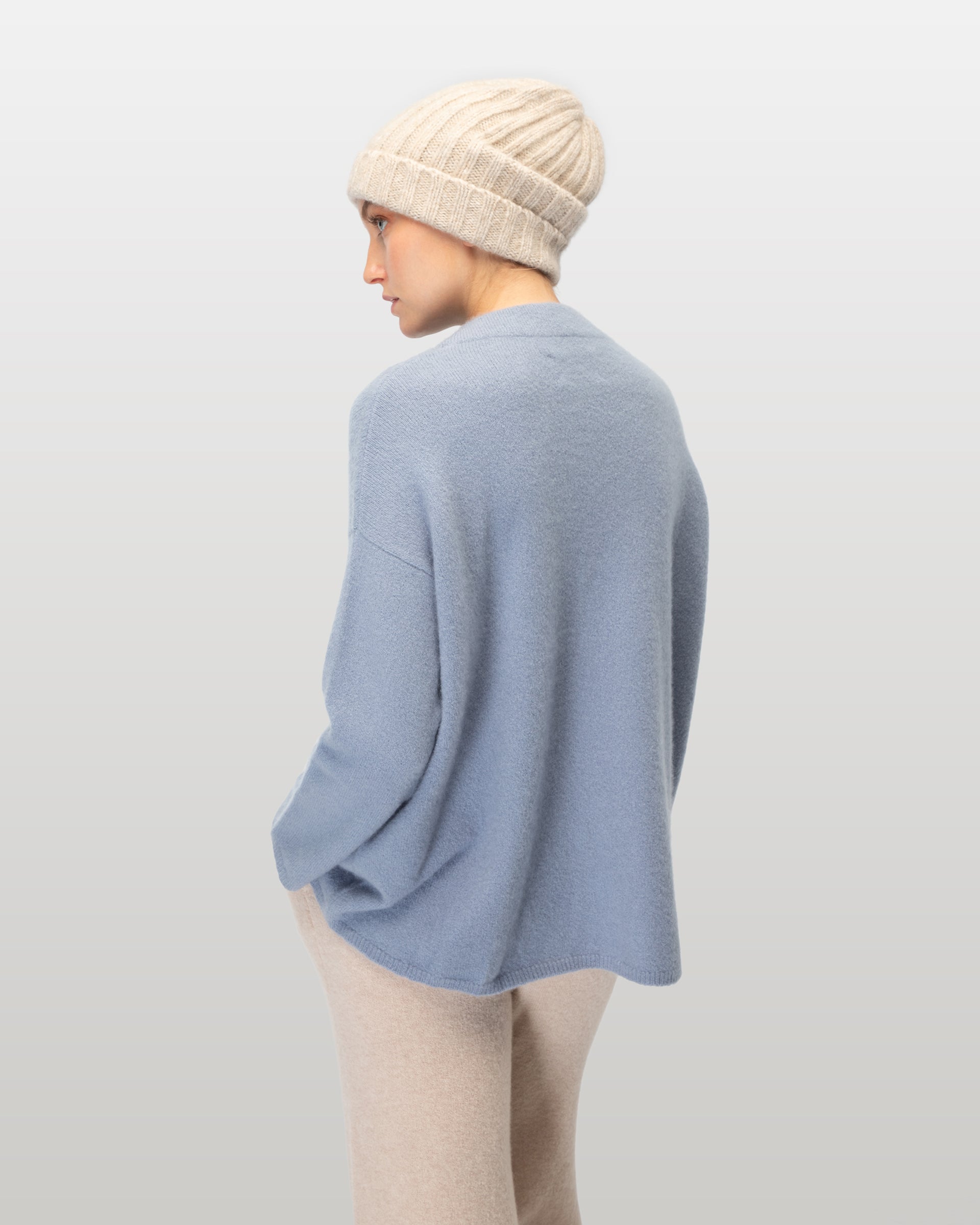 NAOMI NOS FW2024154 Cashmere Blend ATLANTIC