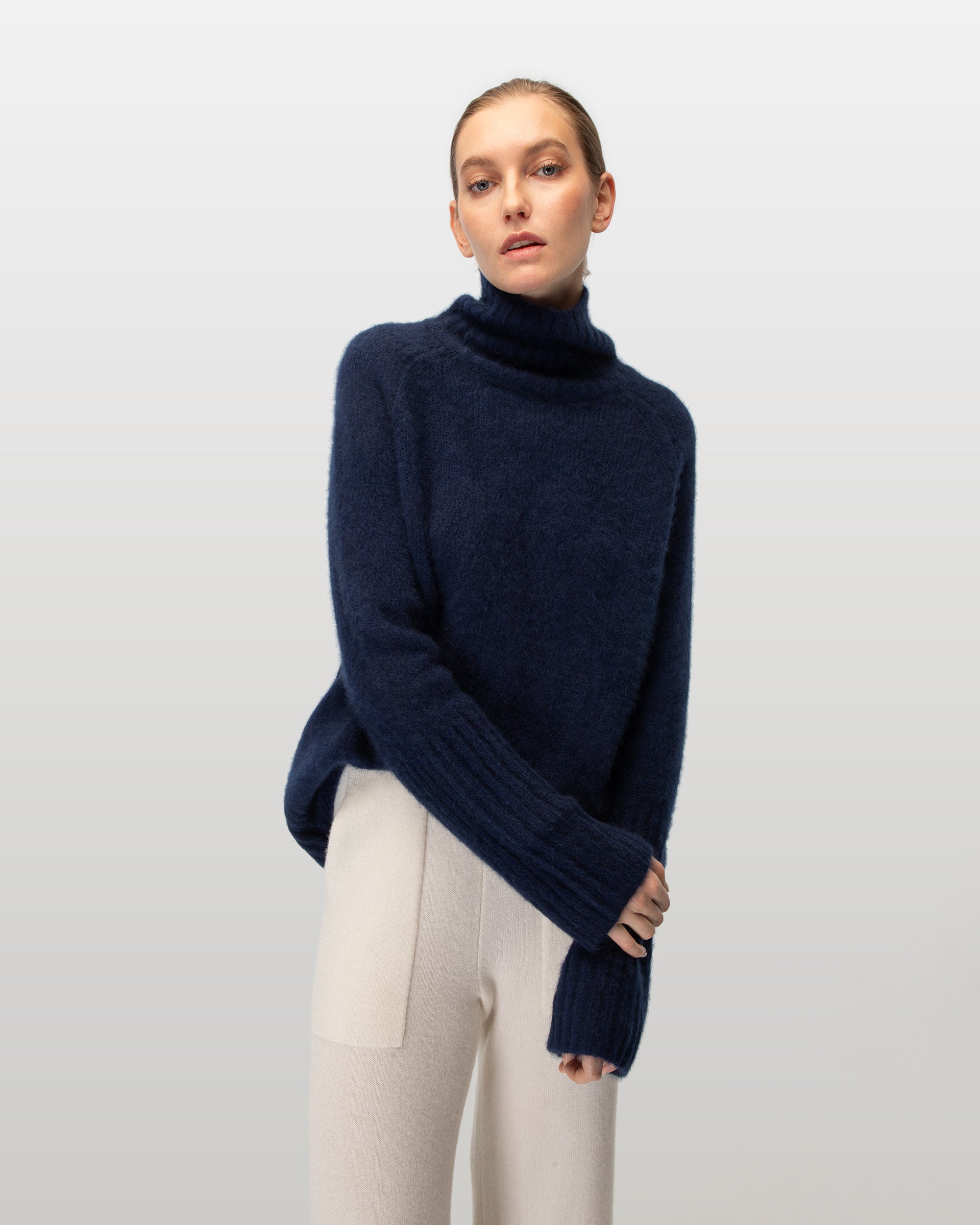 NELL FW2024A089 Cashmere Silk ECLIPSE